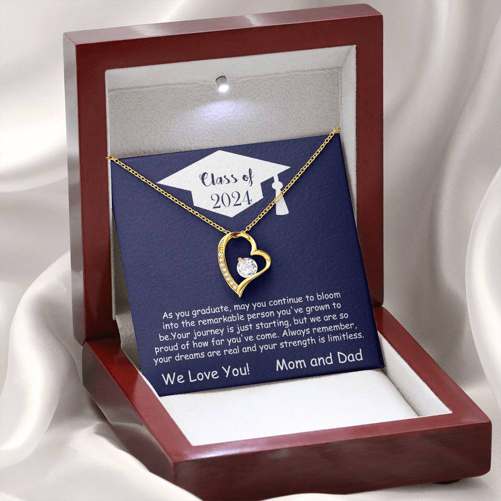 Graduation Gift - Daughter from Mom and Dad - FREE SHIPPING