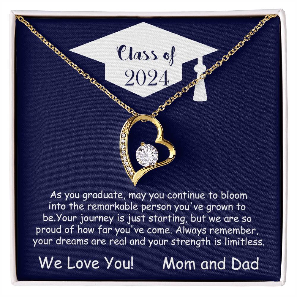 Graduation Gift - Daughter from Mom and Dad - FREE SHIPPING