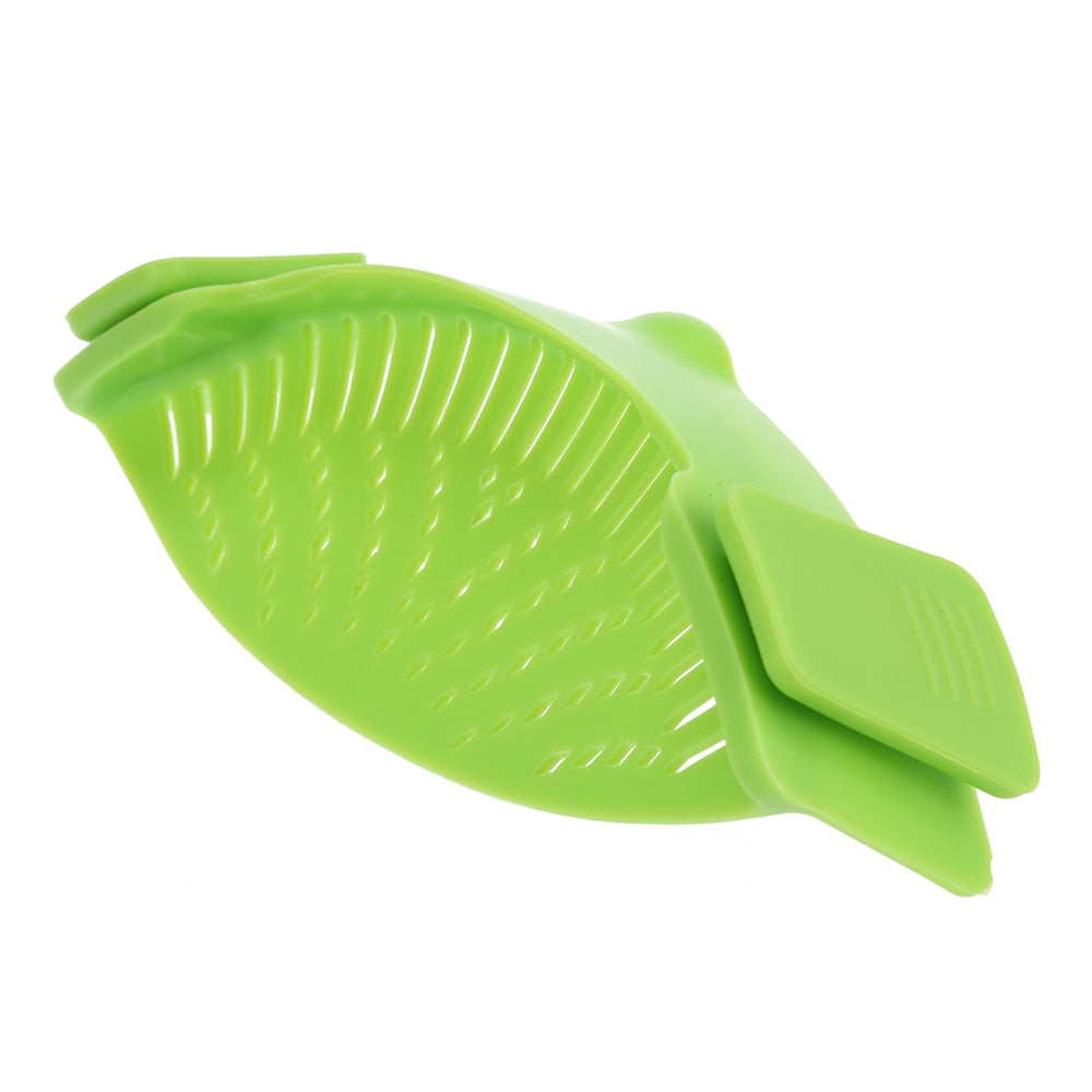 Silicone Kitchen Snap N Strain Filter - FREE SHIPPING